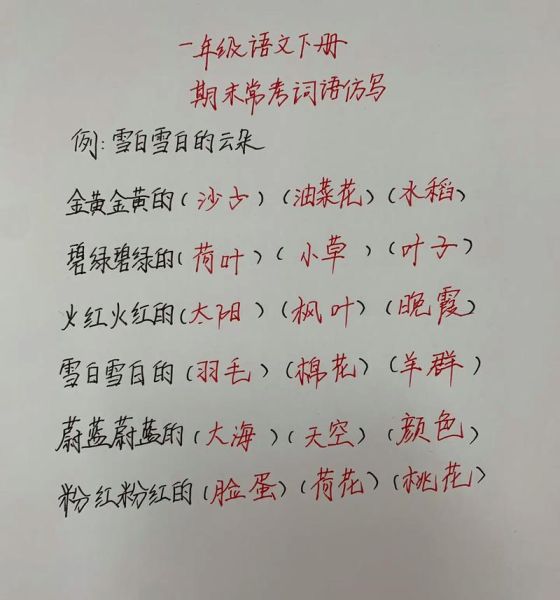 仿写词语门怎么学_仿写词语门有哪些技巧