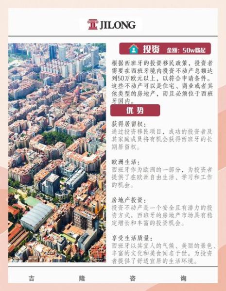 西班牙置业移民条件_西班牙买房移民流程