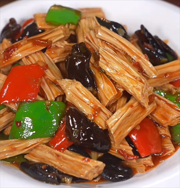 烧腐竹的家常做法_腐竹怎么泡发才软