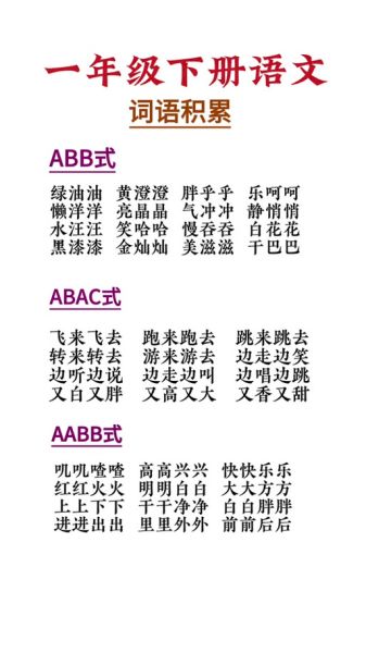 甜津津ABB词语有哪些_甜津津ABB词语怎么写