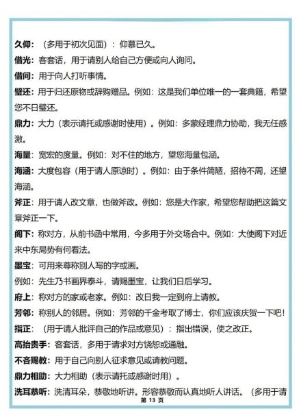 谦虚词语有哪些_如何用得恰到好处