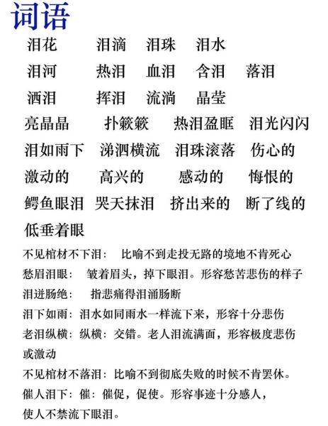 描写极了的词语有哪些_怎么用