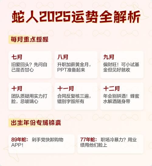 蛇人逐年运势_2025年财运如何