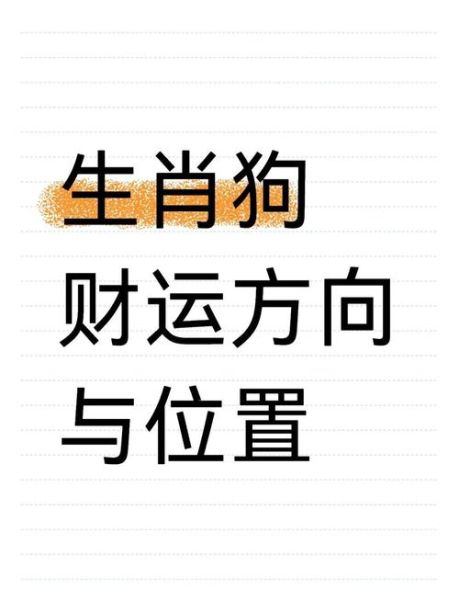 狗的财运_如何提升